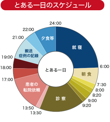 ある1日のスケジュール